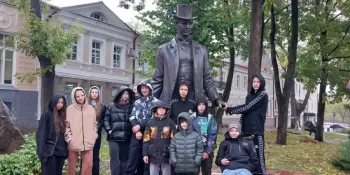Учащиеся 7-11 классов посетили северную столицу Беларуси, город Витебск