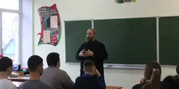 Встреча  с настоятелем Храма святого великомученика Георгия Победоносца