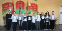 Линейка, посвященная окончанию III четверти