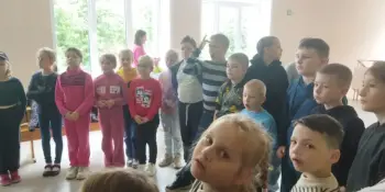 Второй день смены в лагере "Волшебная страна"