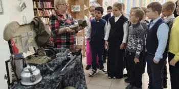 Посещение Борисовской центральной библиотеки имени И.Х. Колодеева