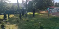 Трудовой десант на Аллее Героев