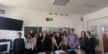 Встреча с подполковником запаса Горячевым Александром Александровичем
