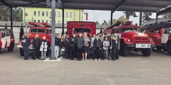 Экскурсия 8 "Б" класса в "Центр безопасности МЧС "